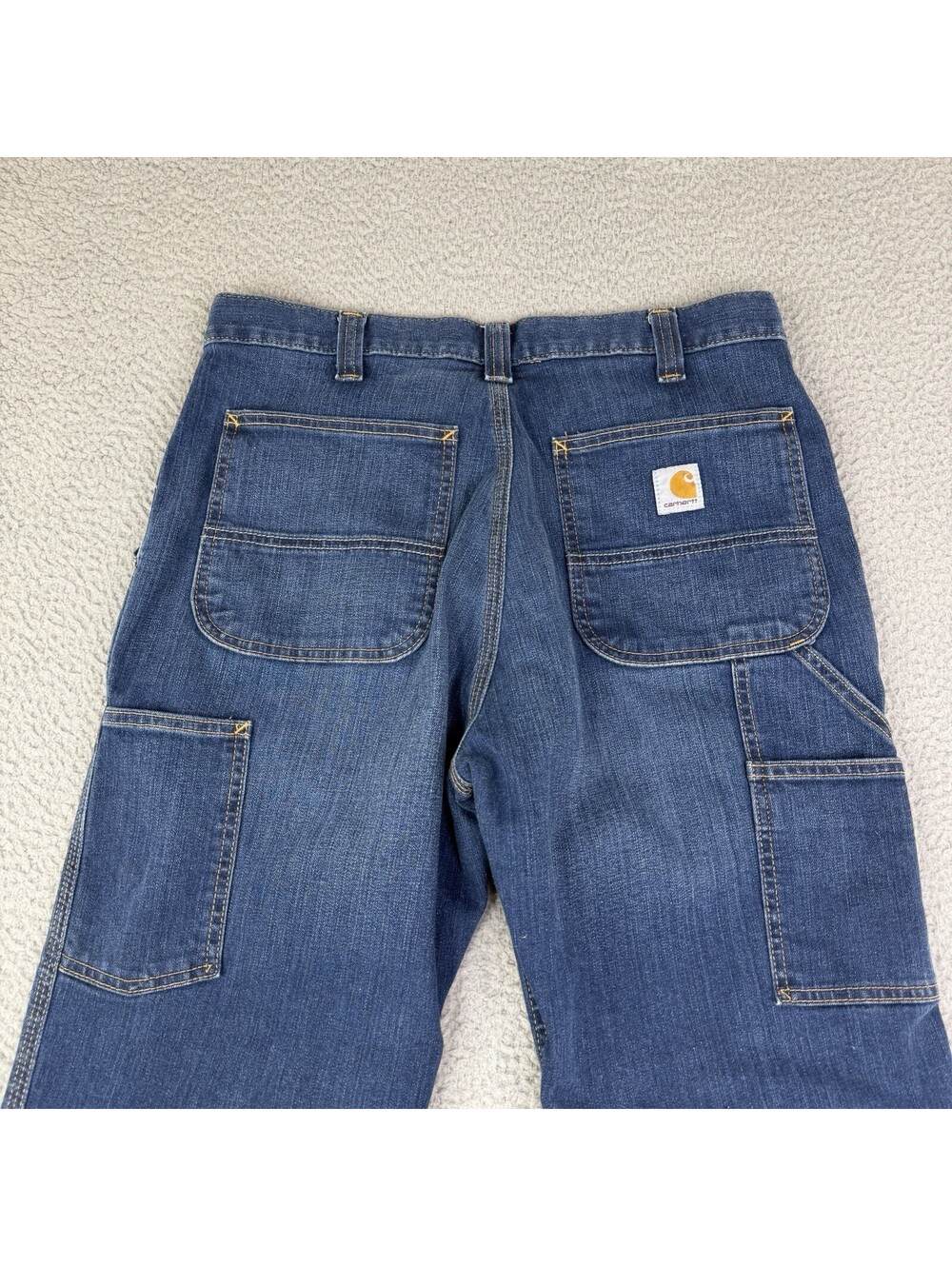 Carhartt Relaxed Fit Utility Carpenter Men's Jeans Size 33x30 EUC